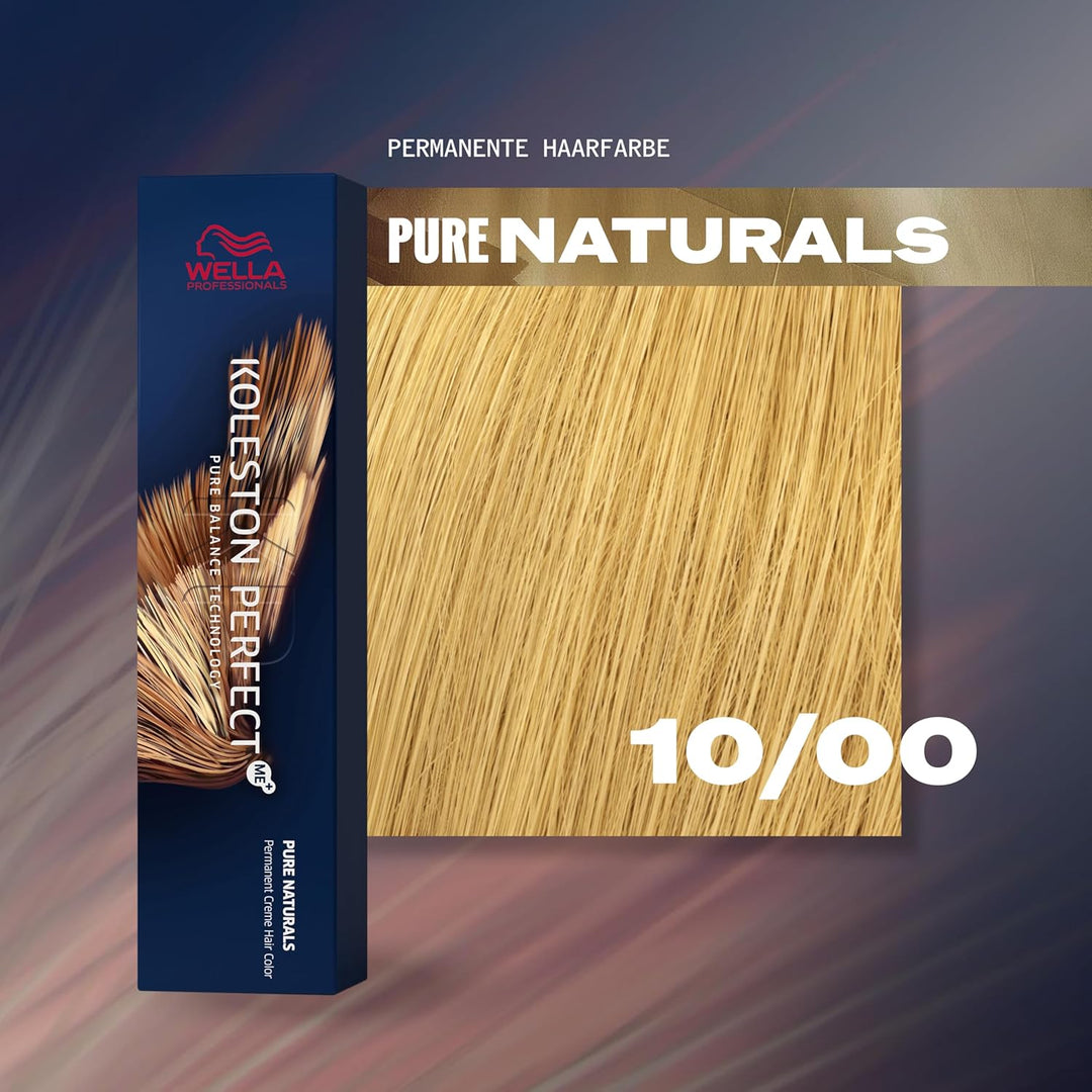 Wella 3 er Pack Koleston Perfect Me+ KP PURE NATURALS 10/00 hell-lichtblond natur