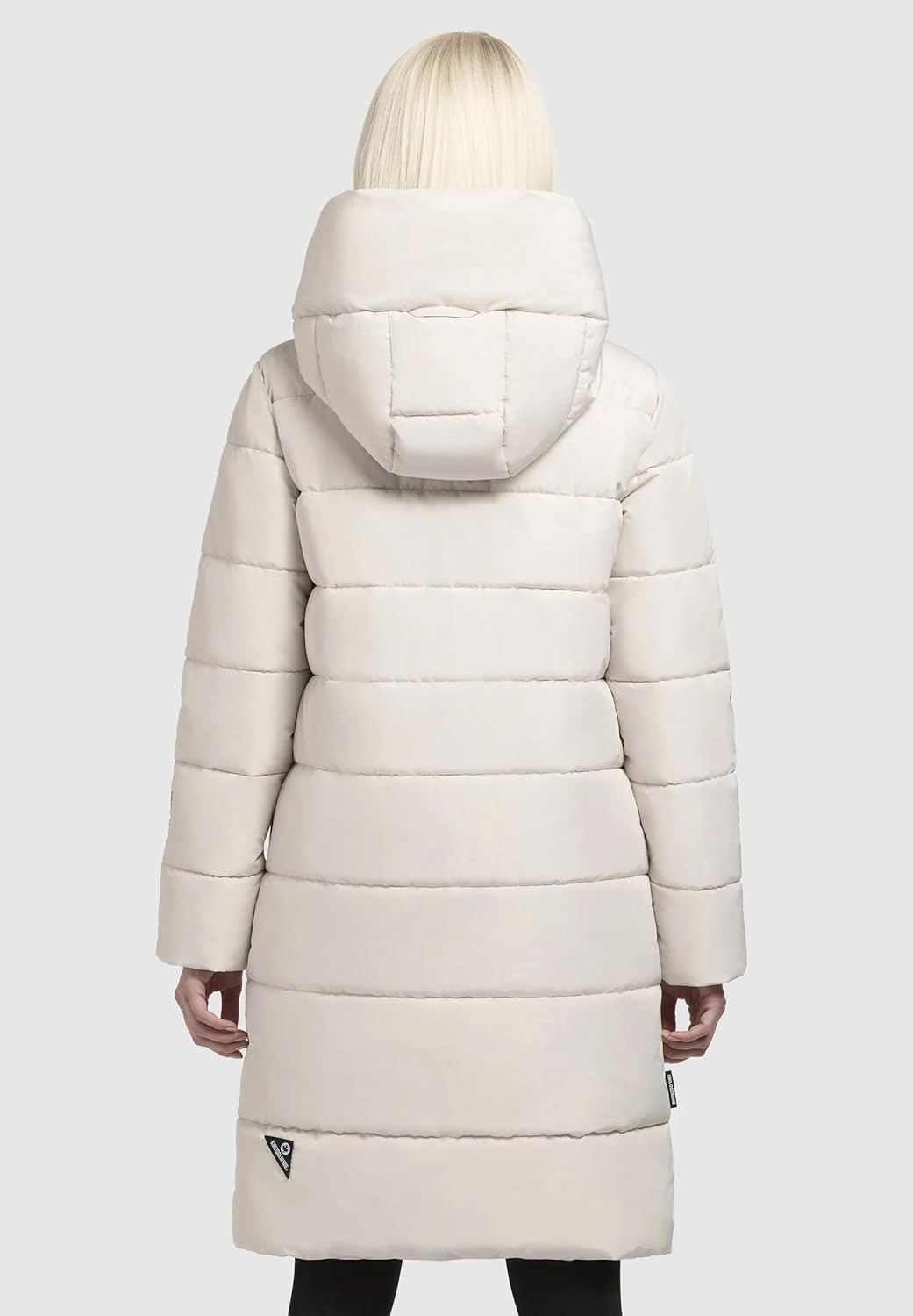 khujo - Damen - Wintermantel - Jilias 4 XS Jilias5-Cotton-Cream, XS Jilias5-Cotton-Cream