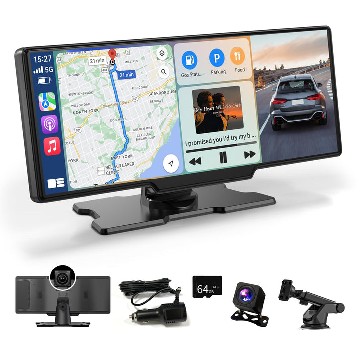 11 Zoll Carplay Display FüR Apple Car Play und Android Auto,Carplay Android Auto Display Bildschirm