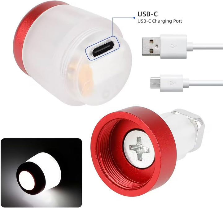 LED-Lenkerblinker Elektroroller für Xiaomi/Segway Ninebot, Wiederaufladbar, Wasserdicht, Universelle