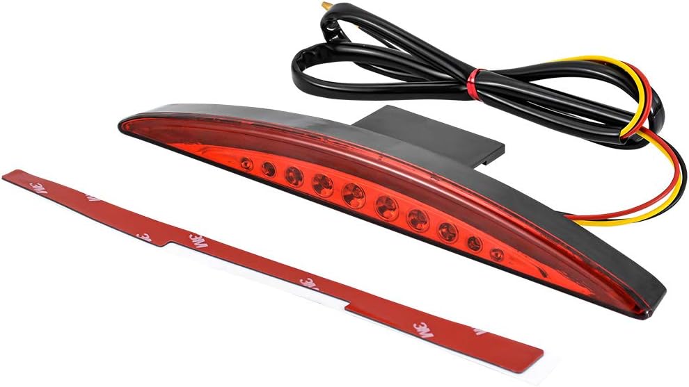 NATGIC Motorrad-Rücklicht, Kotflügelspitze, LED-Bremslauflicht für H-arley Breakout EFI FXSB CVO 201