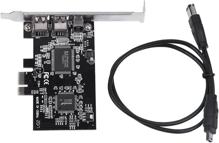 ASHATA PCI Express Karte,IEEE 1394b PCIe Firewire Karte PCI-E PCI Express FireWire Controller Karte
