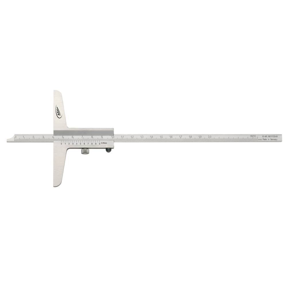 HELIOS-PREISSERTiefenmessschieberFormADIN862Messbereich0-200mm0282202, 200 x 100