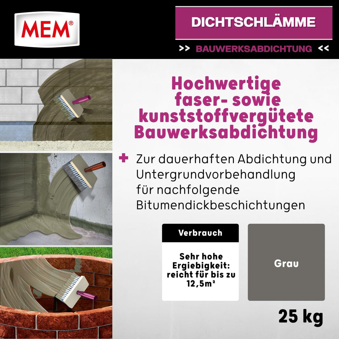 MEM Dicht-Schlämme 25 kg