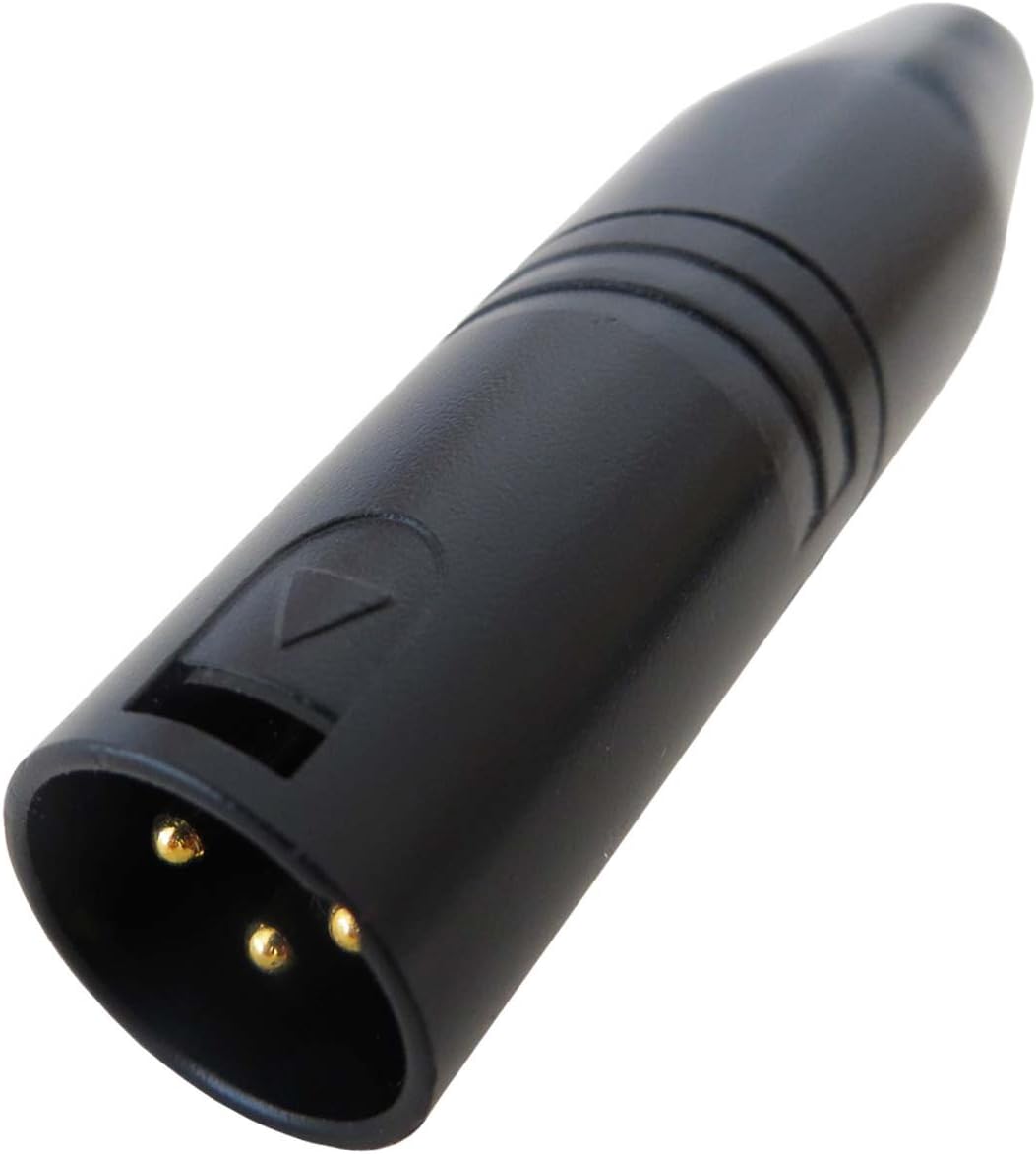 keepdrum ADP08 Adapter XLR zu Miniklinke 3,5mm Converter für Videomikrofone Single, Single