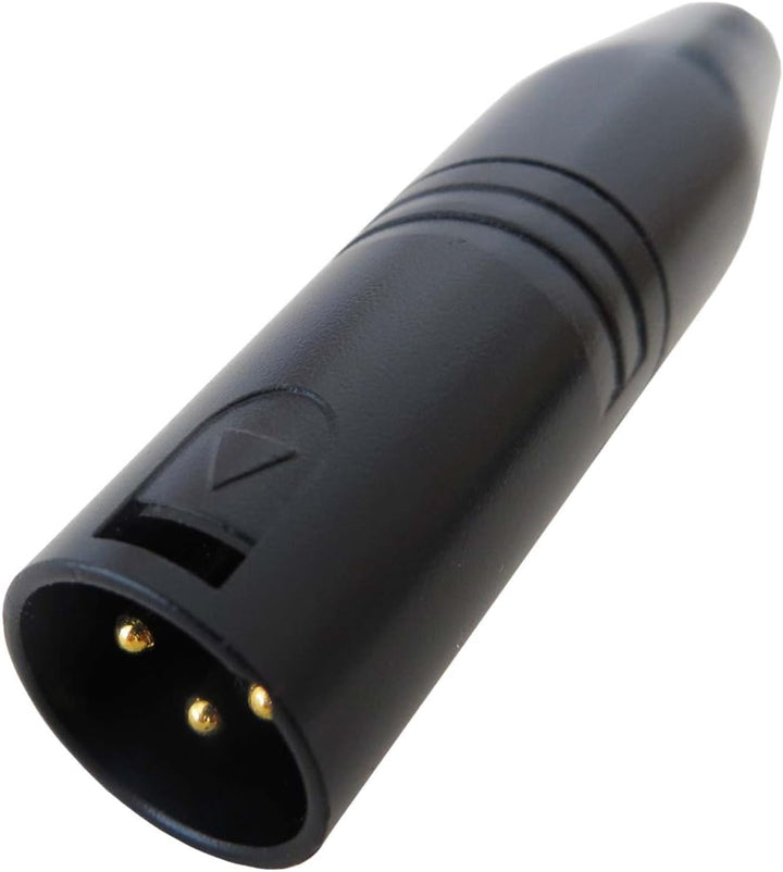keepdrum ADP08 Adapter XLR zu Miniklinke 3,5mm Converter für Videomikrofone Single, Single
