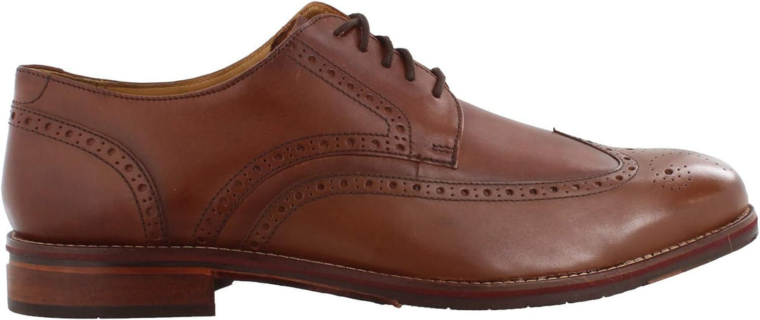 Florsheim Herren Salerno Wing Ox Oxford 41 EU Weit Cognac, 41 EU Weit Cognac