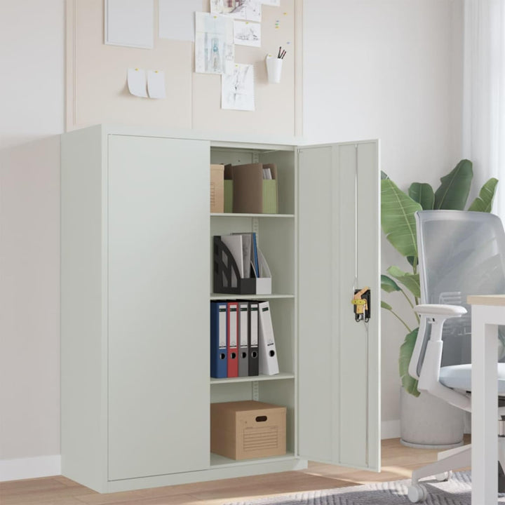 IKAYAA Aktenschrank Abschliessbar Büroschrank Metallschrank Stahlschrank Werkzeugschrank Metall Schr