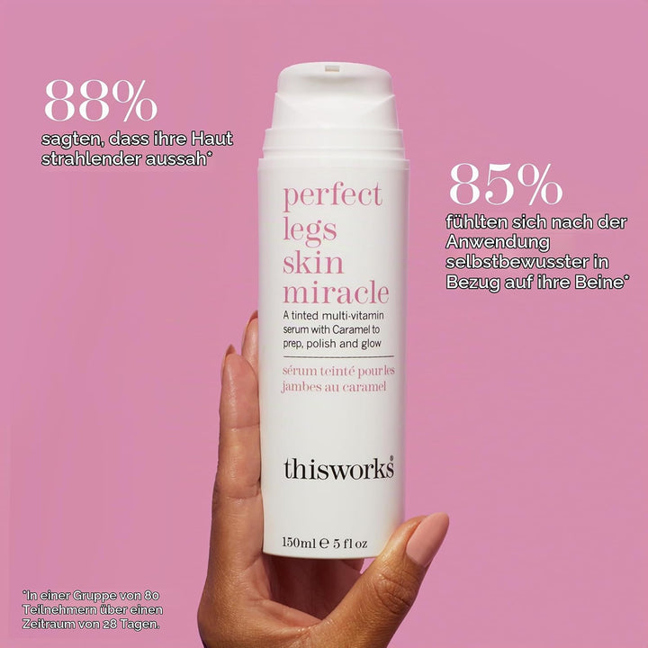 This Works Perfect Legs Skin Miracle, 150 ml — Multivitamin-angereichertes getöntes Serum für alle H