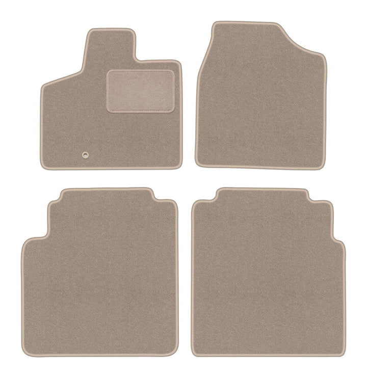 Automatte – Passend für Chrysler Grand Voyager V Minivan 2008-2016 – Velours – Autozubehör - Auto Fu