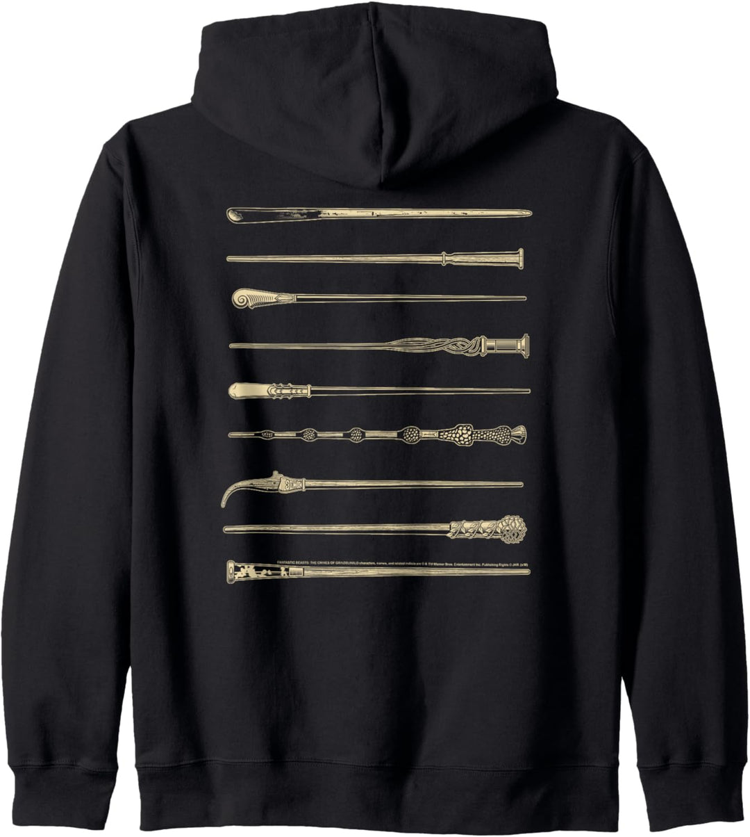 Fantastic Beasts: The Crimes of Grindelwald Wands Black Kapuzenjacke