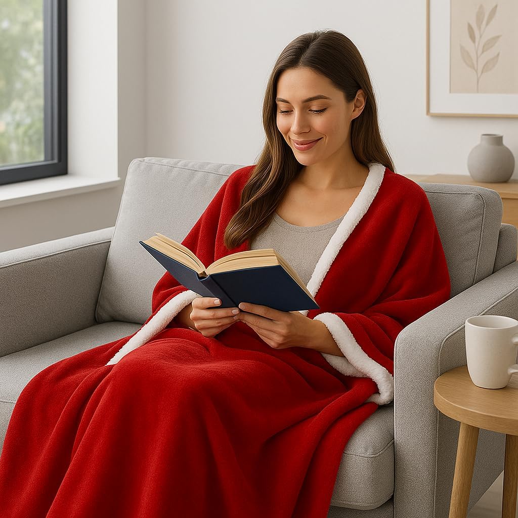 Betz Luxus Flanell Sherpa Kuscheldecke Flauschig Sofa Fleecedecke Verona - Wohndecke XXL Warm Sofade