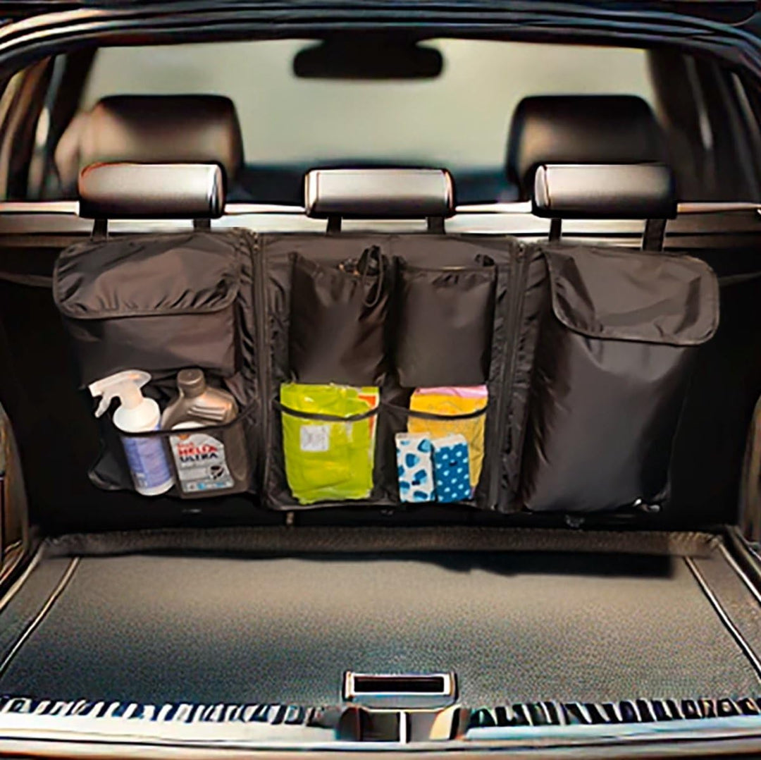 BUIGOODS Kofferraum Organizer - Car Trunk Organizer – Faltbare Auto-Aufbewahrungstasche - Kofferraum