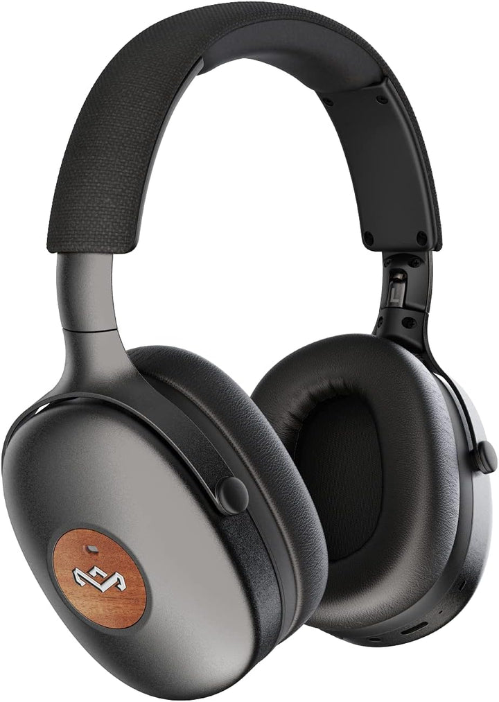 Marley House of Positive Vibration XL ANC Over Ear Noise Cancelling Kopfhörer kabellos Bluetooth - B