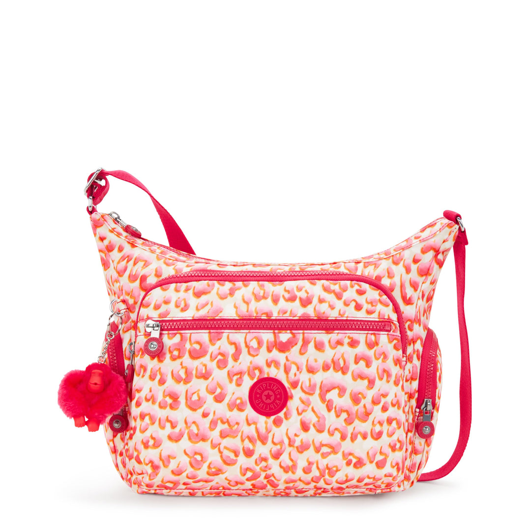 Kipling GABBIE Mittelgrosse Umhängetasche Latin Cheetah, Latin Cheetah