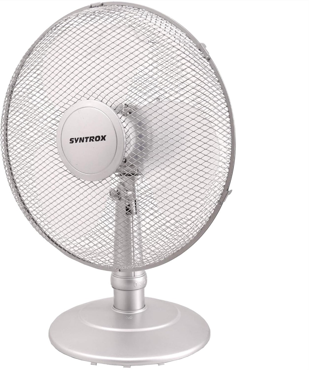 Syntrox Germany 3 in 1 Ventilator Standventilator Wandventilator Tischventilator 44 Watt Silber mit