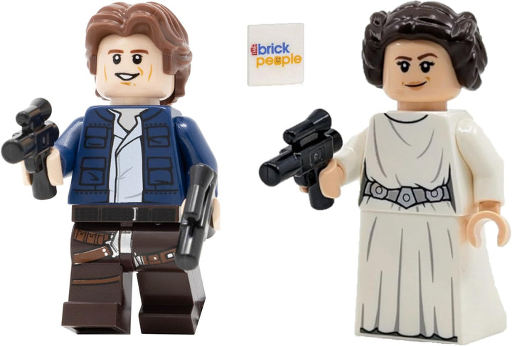 LEGO Star Wars: Han Solo Minifigur und Prinzessin Leia Combo
