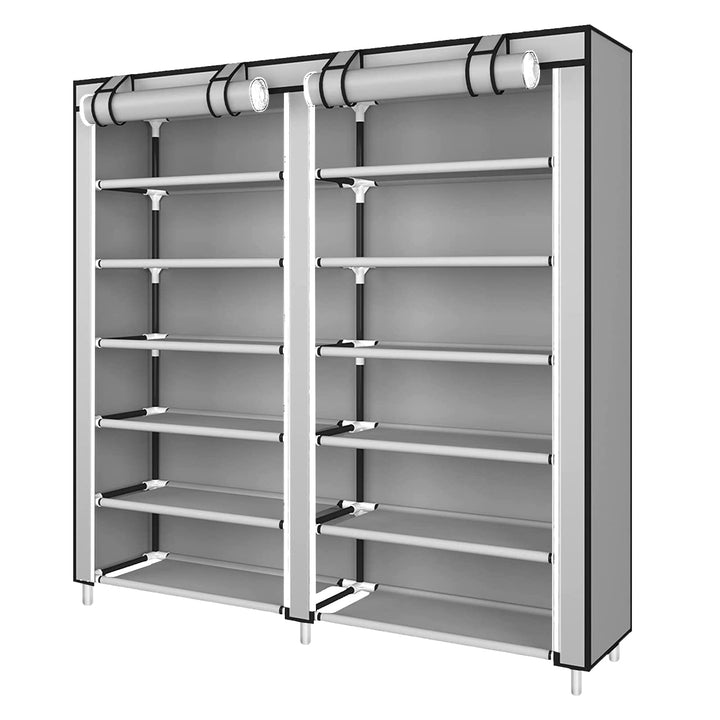 LANTUS Schuhschrank, Schuhschrank, Schuhregal, wasserdicht, 7 Schichten für 36 Paar Schuhe, Schrank