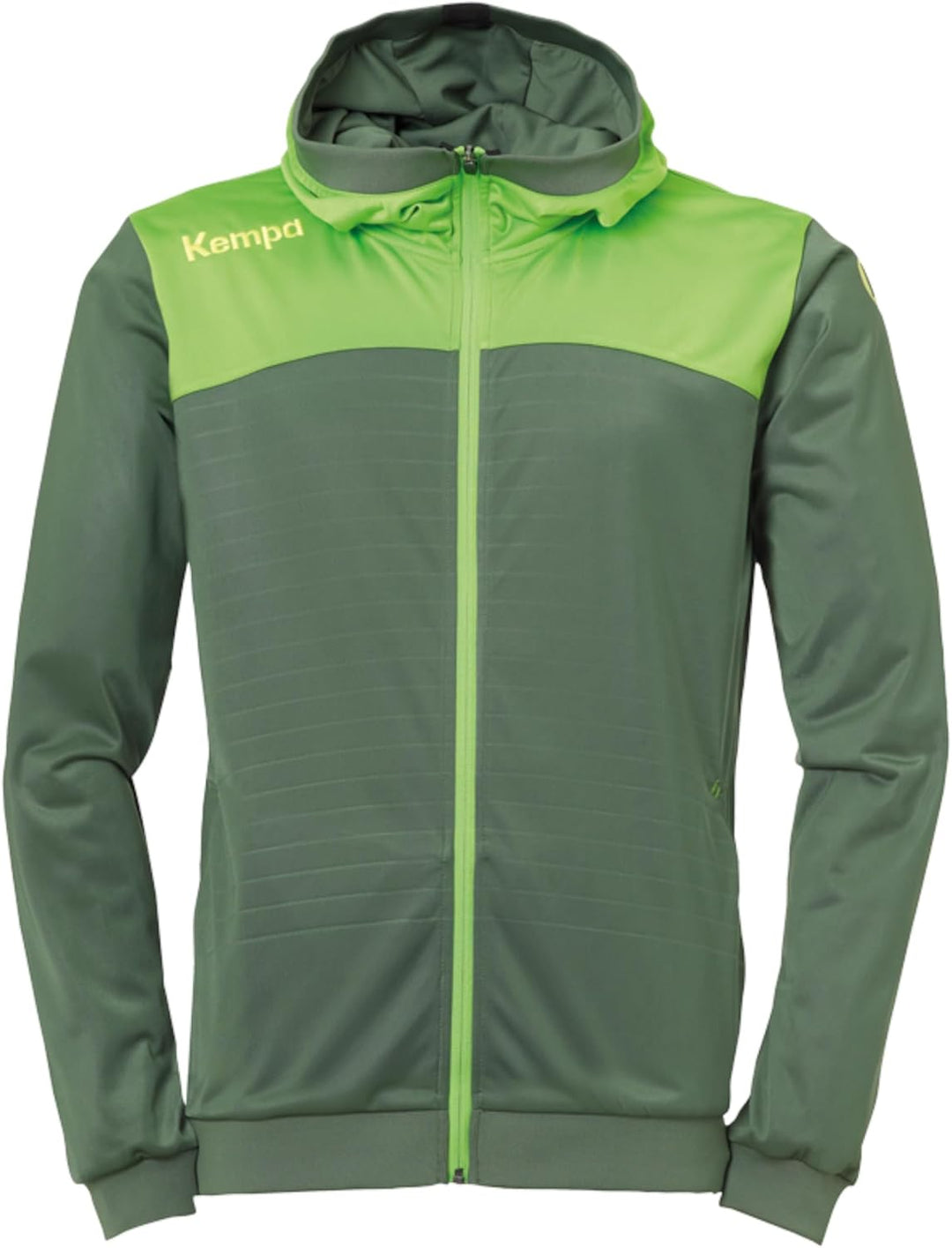 Kempa Kinder Emotion 2.0 Kapuzenjacke Jacke, Dragon grün/Hope grün, 152