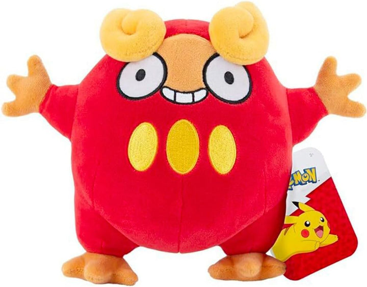 Pokémon PKW3086-20cm Plüsch - Flampion, offizielles Plüsch Darumaka, Darumaka