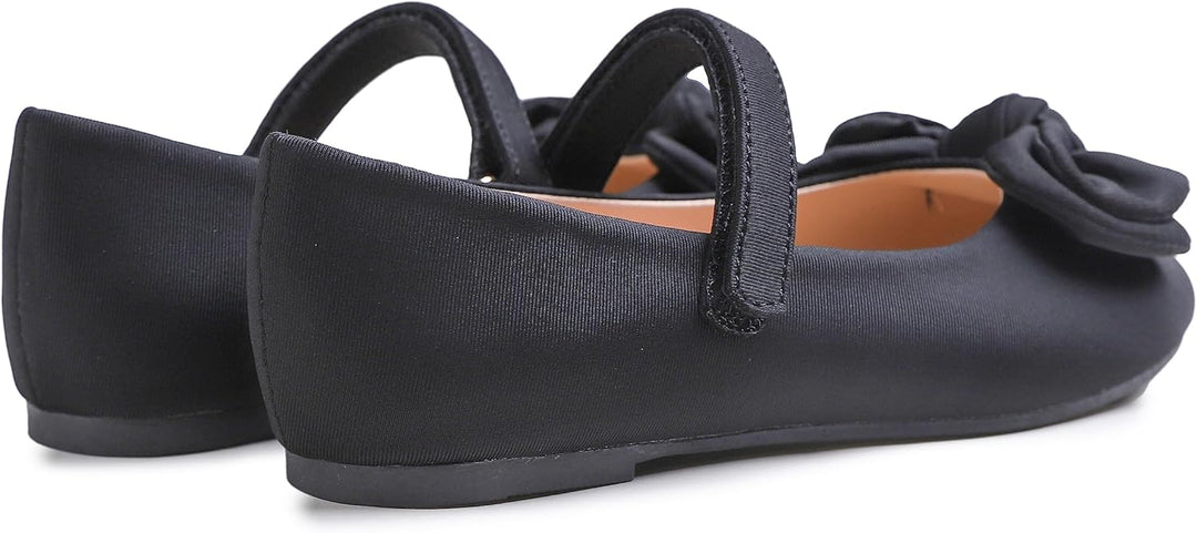 Feversole Girls Cute Dress, Mädchen süsses Kleid Mary Jane Schuhe weiche Party Urlaub Ballerinas 29