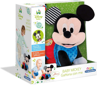 Clementoni - Disney Baby Mickey-Katze mit Mir, Mehrfarbig, 17237