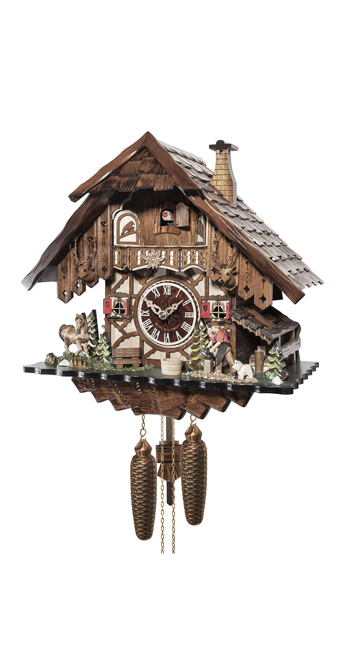 Engstler Kuckucksuhr Schwarzwaldhaus