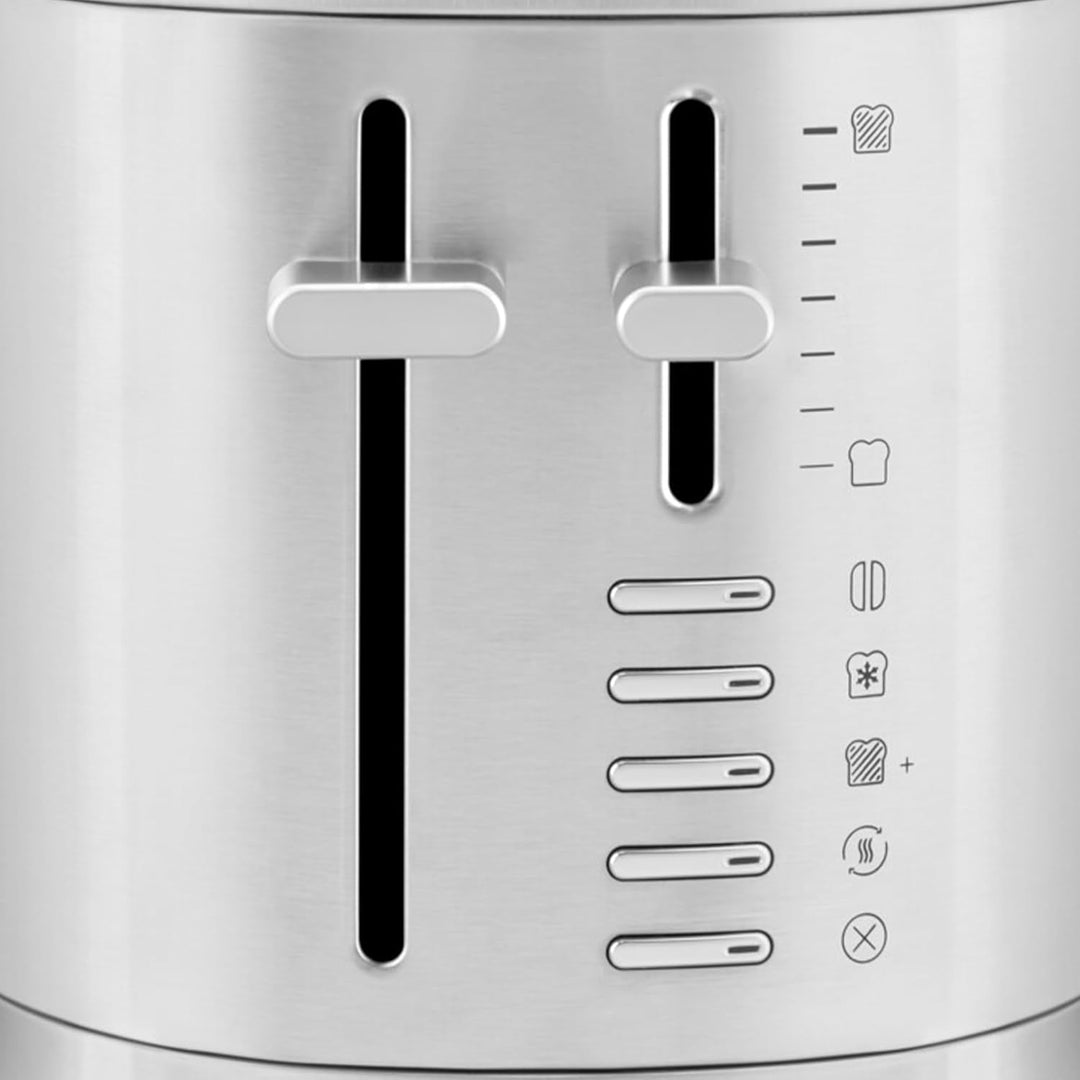 KitchenAid 5KMT2109ESX Toaster 2 Scheiben, extra breite Schlitze für Bagels & dickes Brot, 7 Bräunun