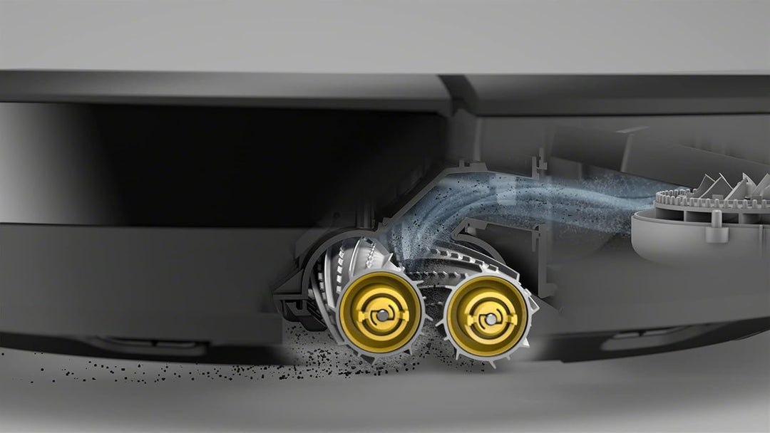 iRobot Offizielles Zubehör – Pflegeset für Roomba Serie 800 und 900 – 2 Seitenbürsten – 3 hocheffizi