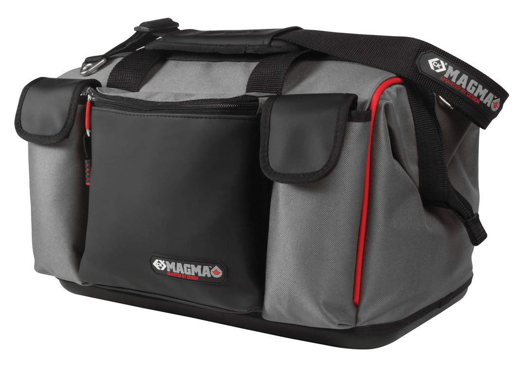 C.K MAGMA MA2627A Werkzeugtasche, 100% Polyester, schwarz, grau, 420x280x280 mm, 420x280x280 mm