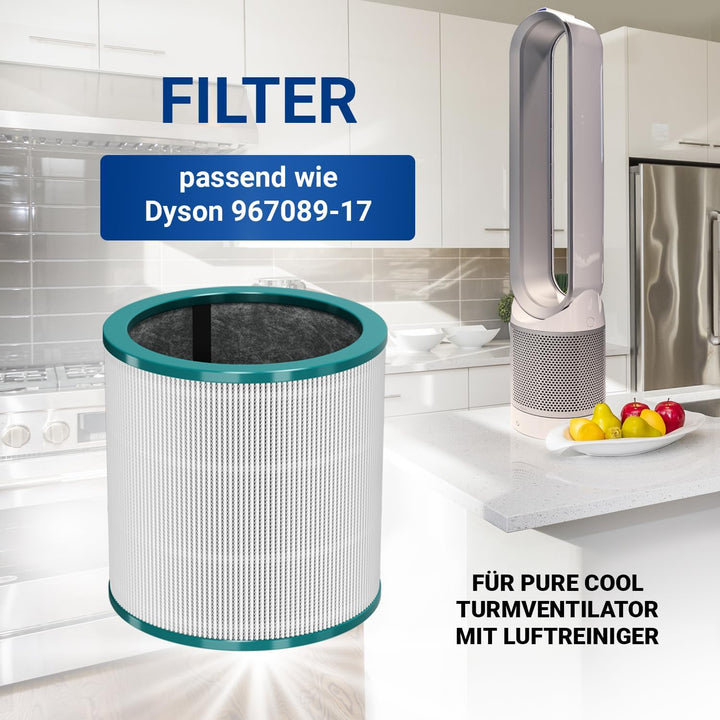 VIOKS HEPA-Filter Ersatz für Dysоn Luftfilter 967089-17 968126-03 Pure Cool Link - Ersatzluftfilter