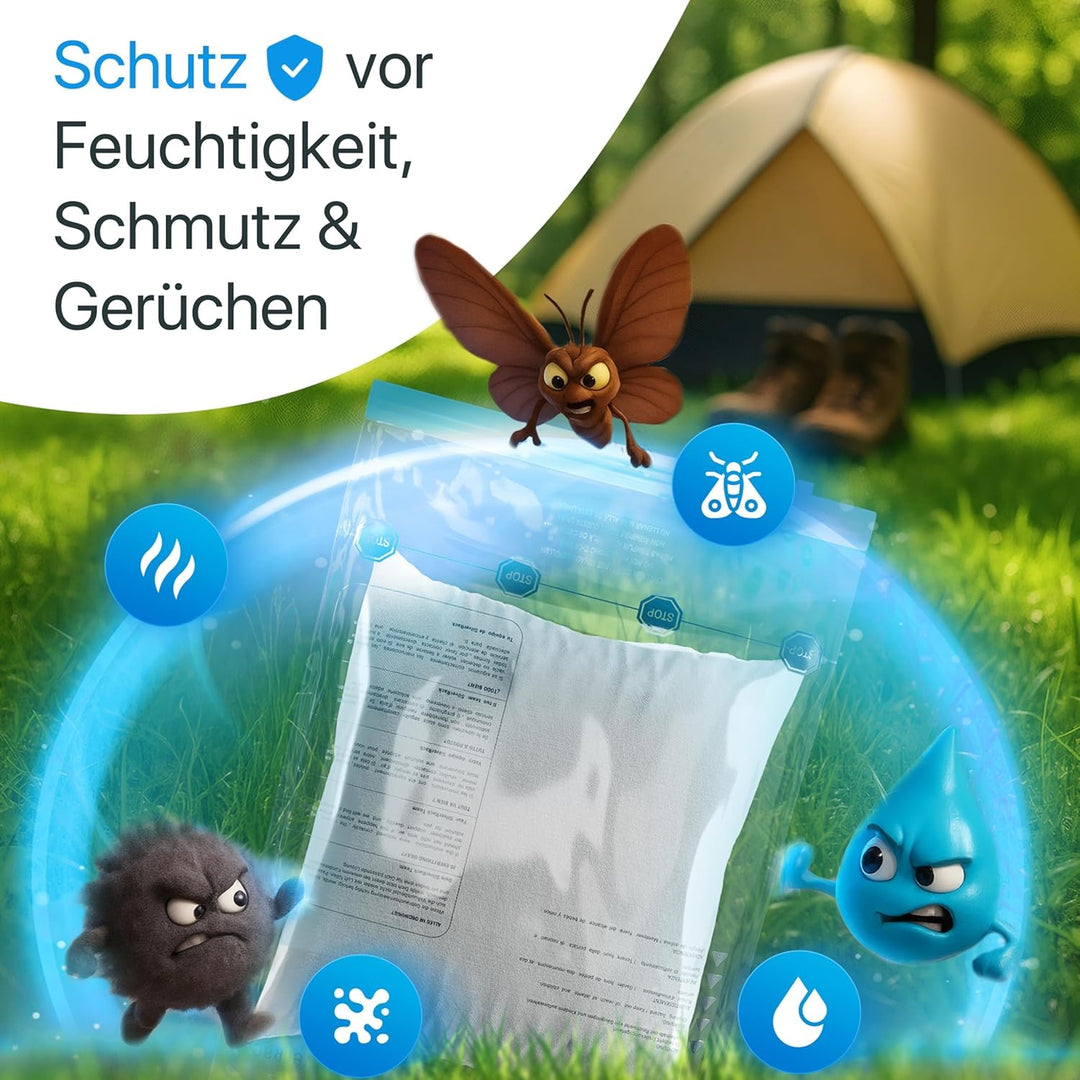 SilverRack Vakuumbeutel Reise zum Rollen [12 Stück] in 3 Grössen (4x 35x50 cm / 4x 40x60 cm / 4x 50x