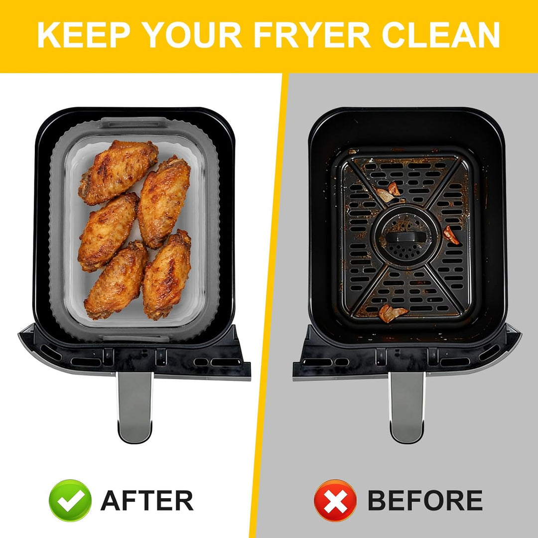 Airfryer Zubehör für Ninja Heissluftfritteuse AF400EU//DZ400EU/ COSORI Heissluftfritteuse 2 Kammern