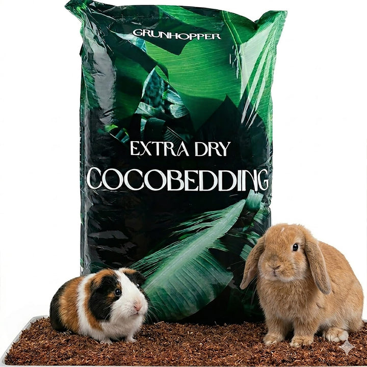 grünhopper Extra Dry Cocobedding Kokoseinstreu 50 Liter, Circa 9 kg