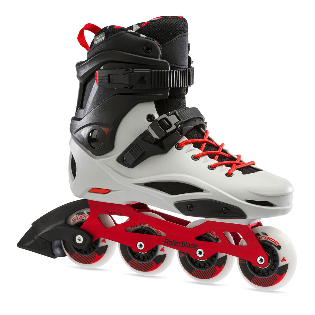 Rollerblade Herren Rb Pro X Inlineskate 260 Grey/Warm Red, 260 Grey/Warm Red