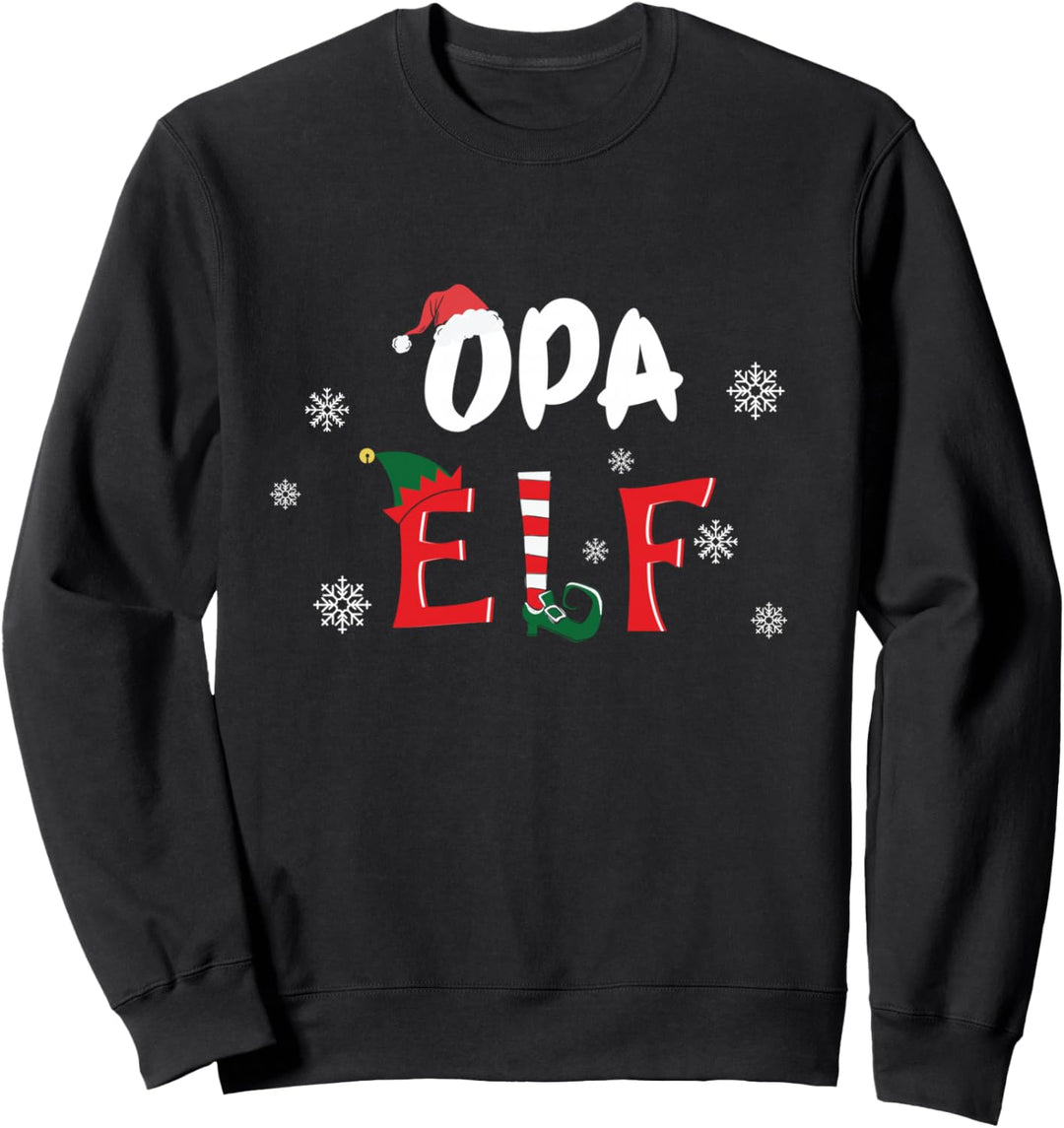Weihnachtsoutfit Weihnachtspullover Familie Set Opa Sweatshirt