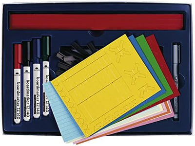 Legamaster 7-435200 Zubehörset für Planung von bis zu 40 Personen/Objekten am Whiteboard-Planer, mit