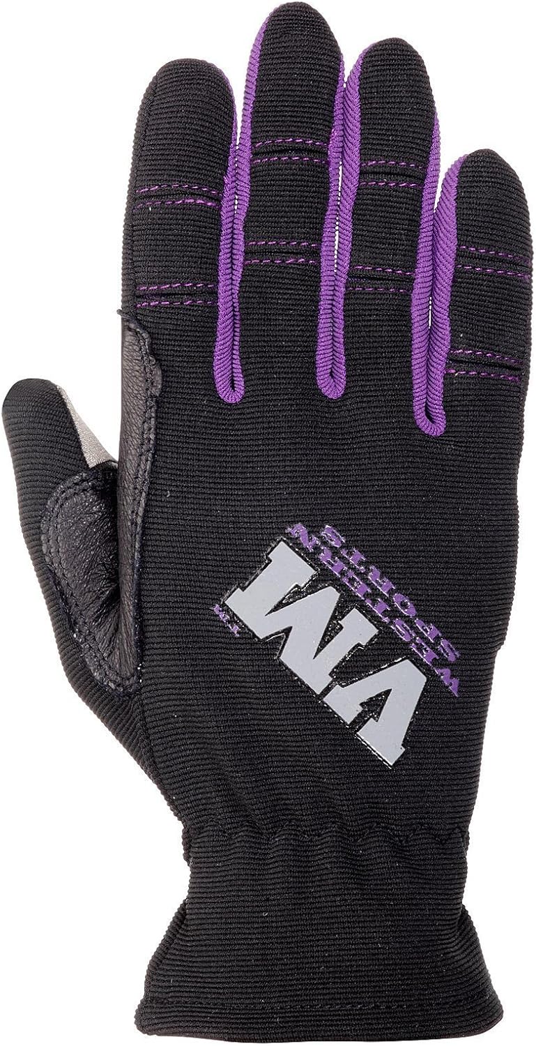 VM Western Sports Damen Reithandschuh Ladies lila Pro M Handschuh, M