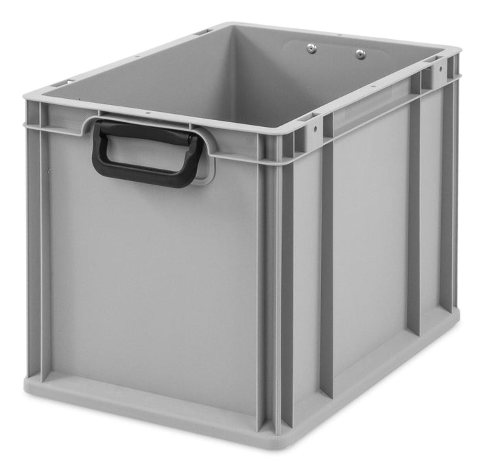 aidB Transportbox NextGen Portable Duo Eurobox mit handlichen Koffergriffen 400x300x320 mm, Transpor