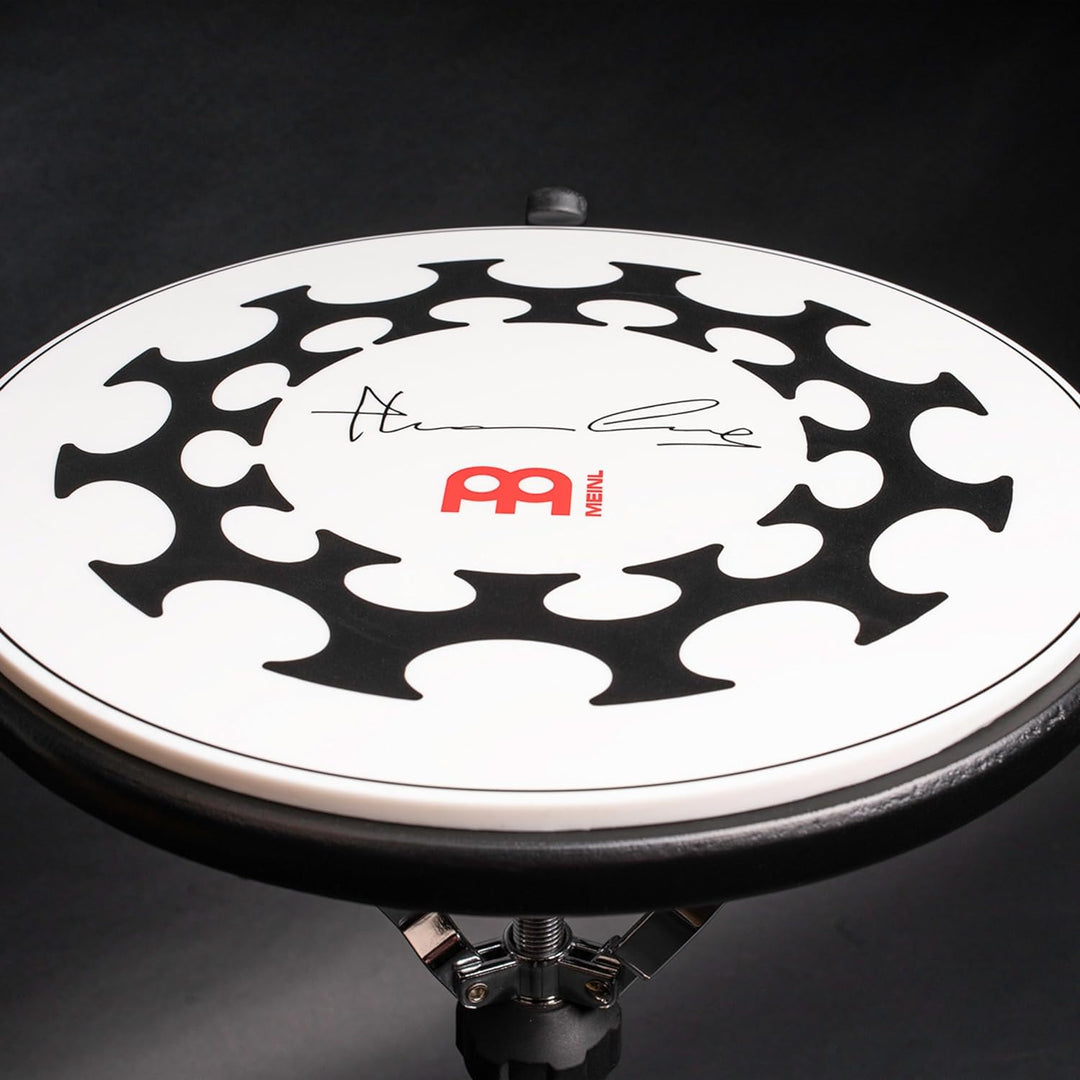 Meinl Cymbals Drum Practice Pad 12 Zoll (30,48cm) Schlagzeug Trommel Übungspad – Medium Rebound, Nat
