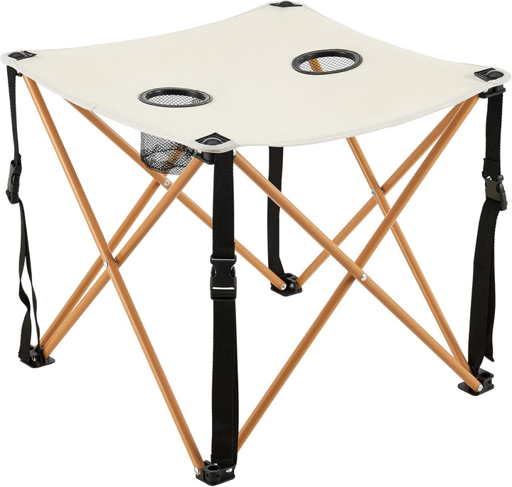 casa.pro Gartenmöbelset Banzi 3-TLG. Campingset 2 Stühle und Tisch faltbares Picknickset aus Textilg