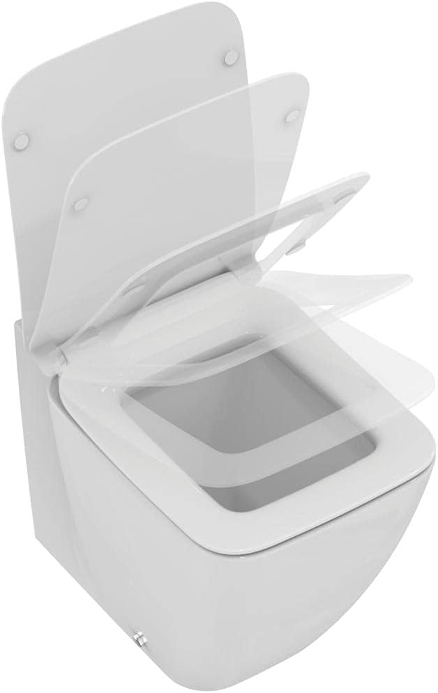 Ideal Standard T360101 Strada II WC-Sitz mit Softclosing, Sandwich