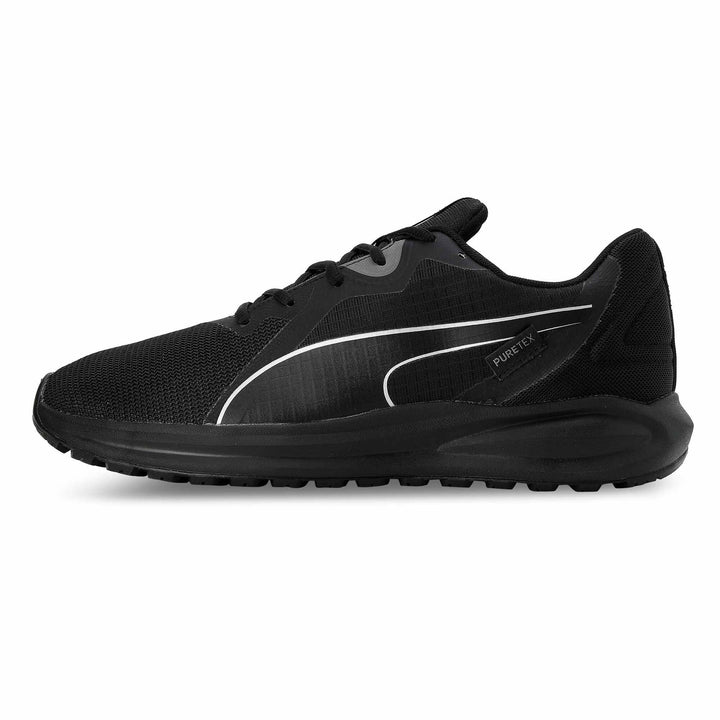 PUMA Unisex Twitch Runner PTX Strassen-Laufschuh 36 EU Puma Schwarz Puma Weiss, 36 EU Puma Schwarz P
