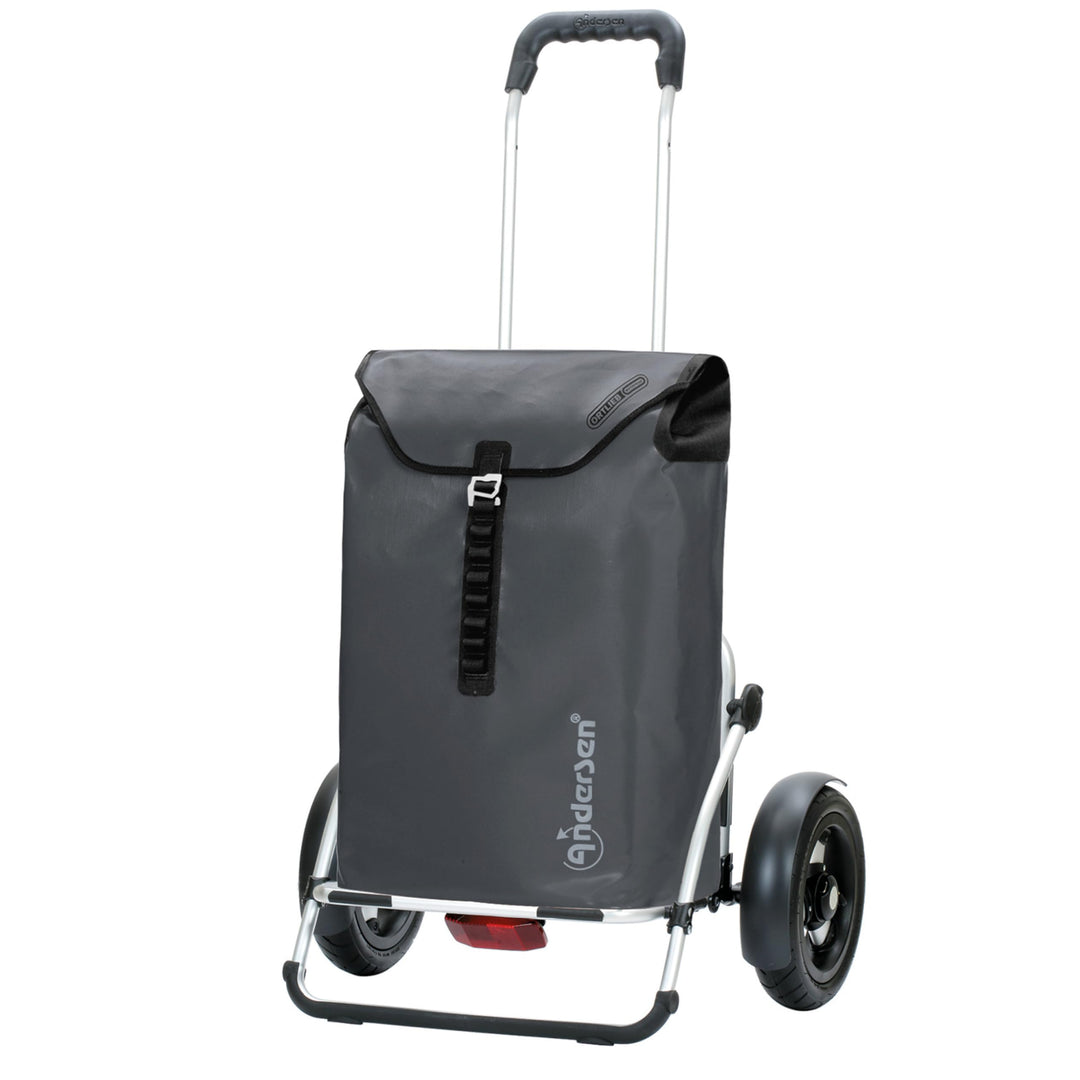 ANDERSEN Einkaufstrolley - Royal Shopper Plus Ortlieb anthrazit 49 L Handwagen, wasserdicht, wetterf
