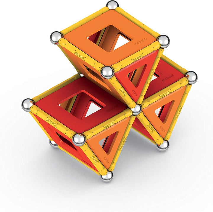 Geomag - Classic Panels 78 Teile - Magnetisches Konstruktionsspielzeug für Kinder - Green Line - Ler