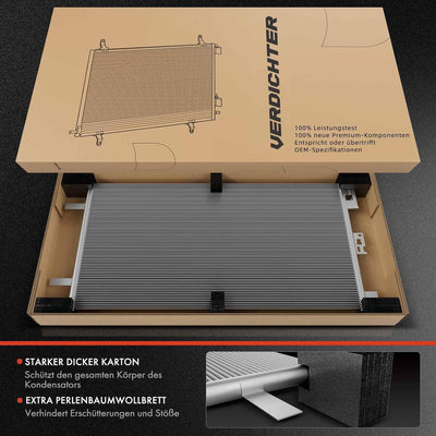 Frankberg 1x Klimakompressor Klimaanlage Kompatibel mit Galaxy 1.5L 2.0L 2015-2022 Mondeo V Schräghe