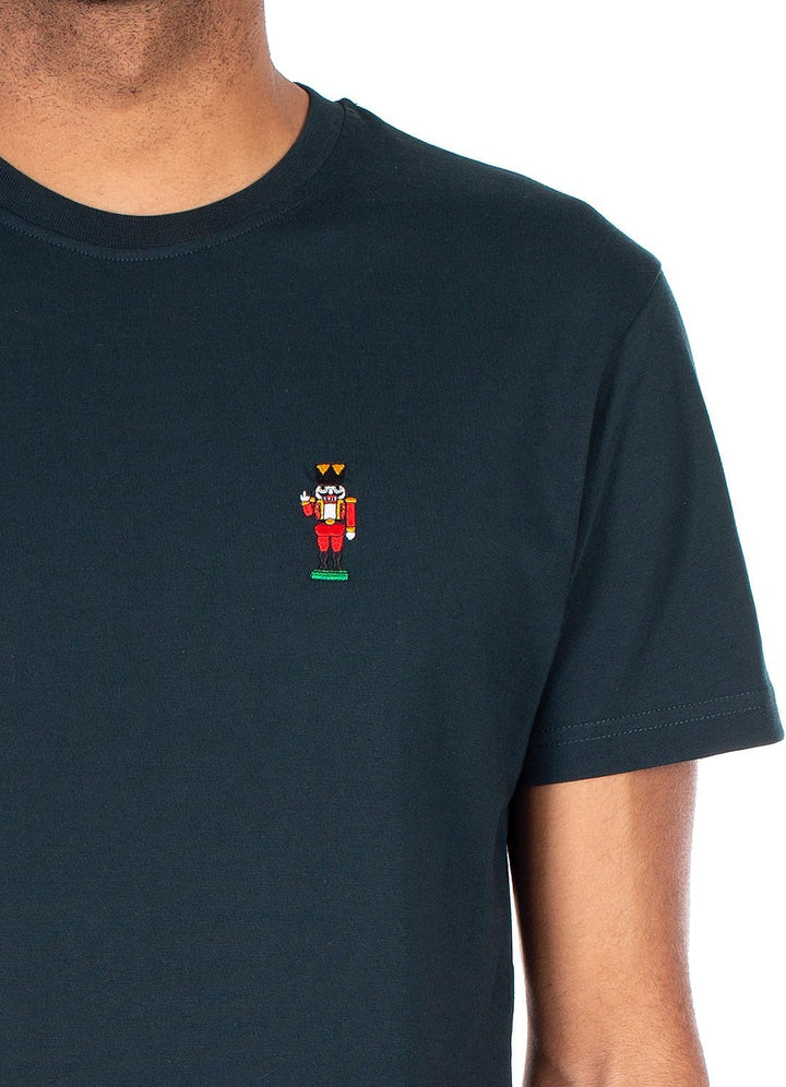 IRIEDAILY T-Shirt Nutcrax Emb, Bio-Baumwolle M Nightforest, M Nightforest