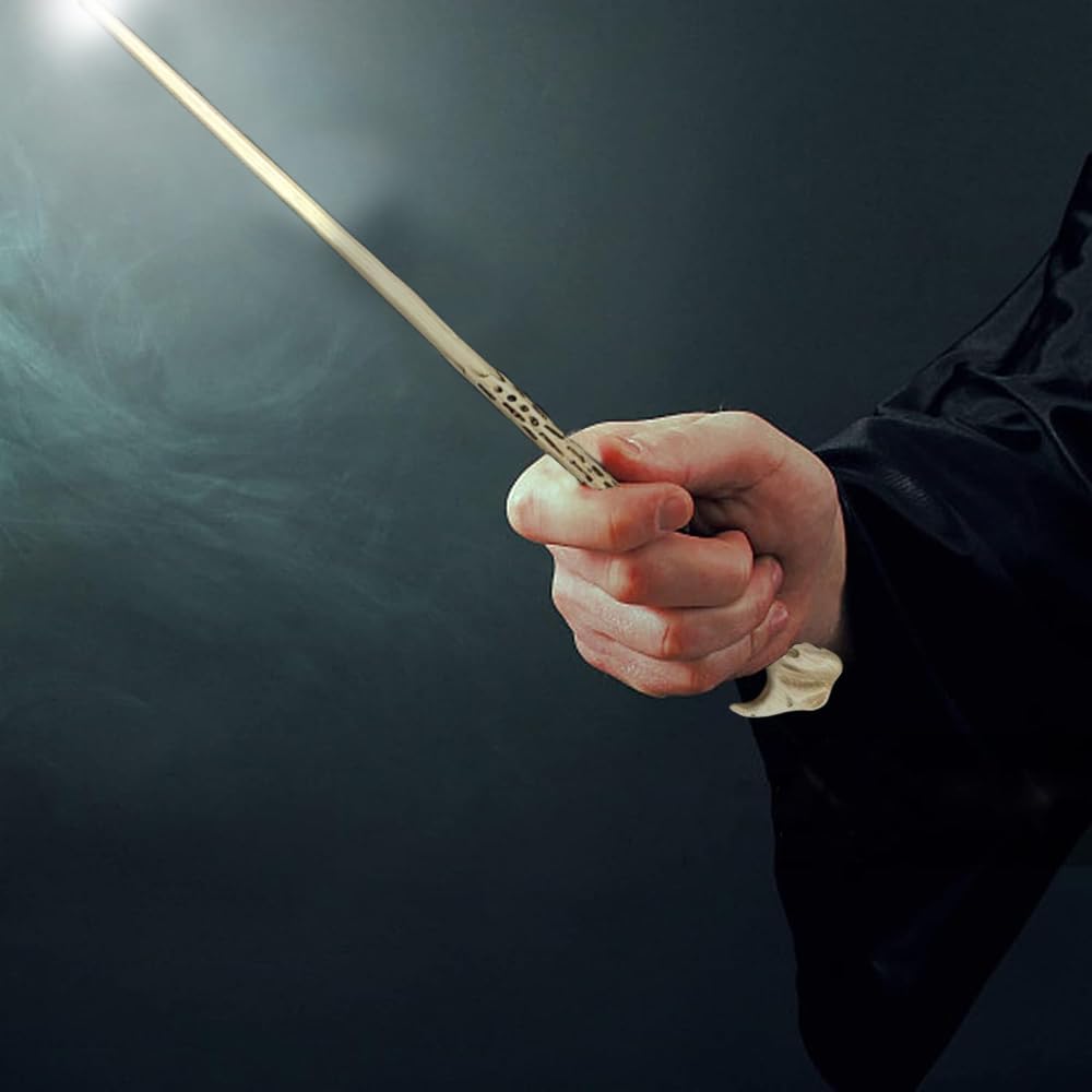 ZYMR Zauberstab Voldemort, Holunderstab Harry P Wizarding World Requisite, inkl. zeitumkehrer Kette
