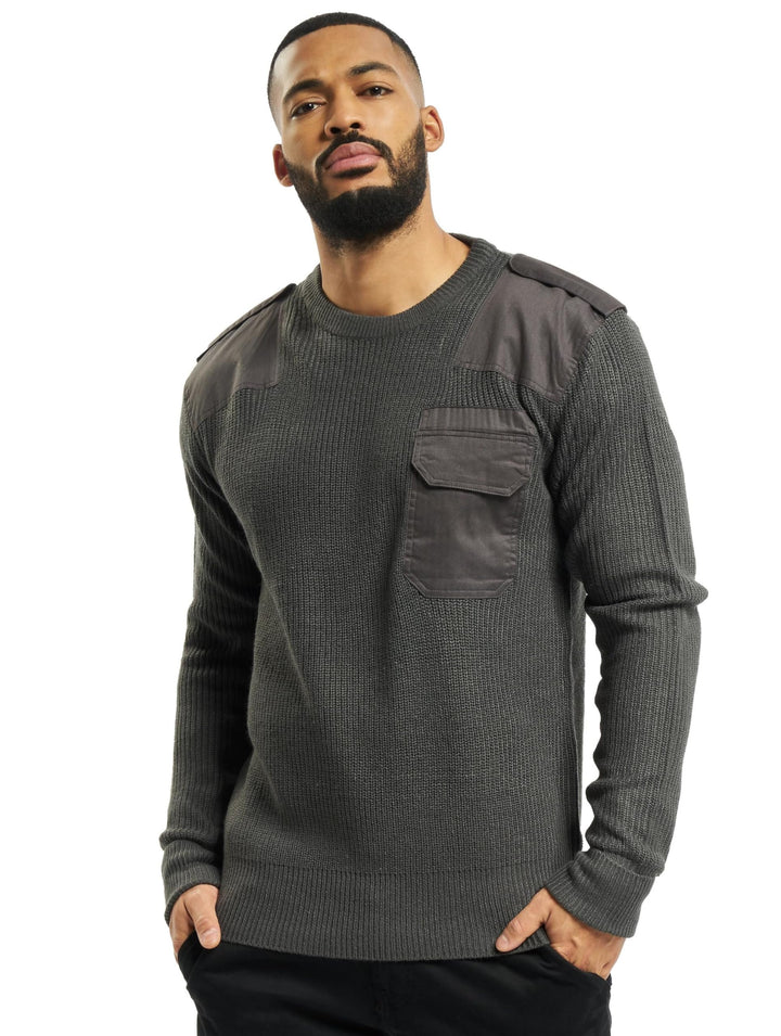 Brandit BW-Pullover S Anthrazit, S Anthrazit