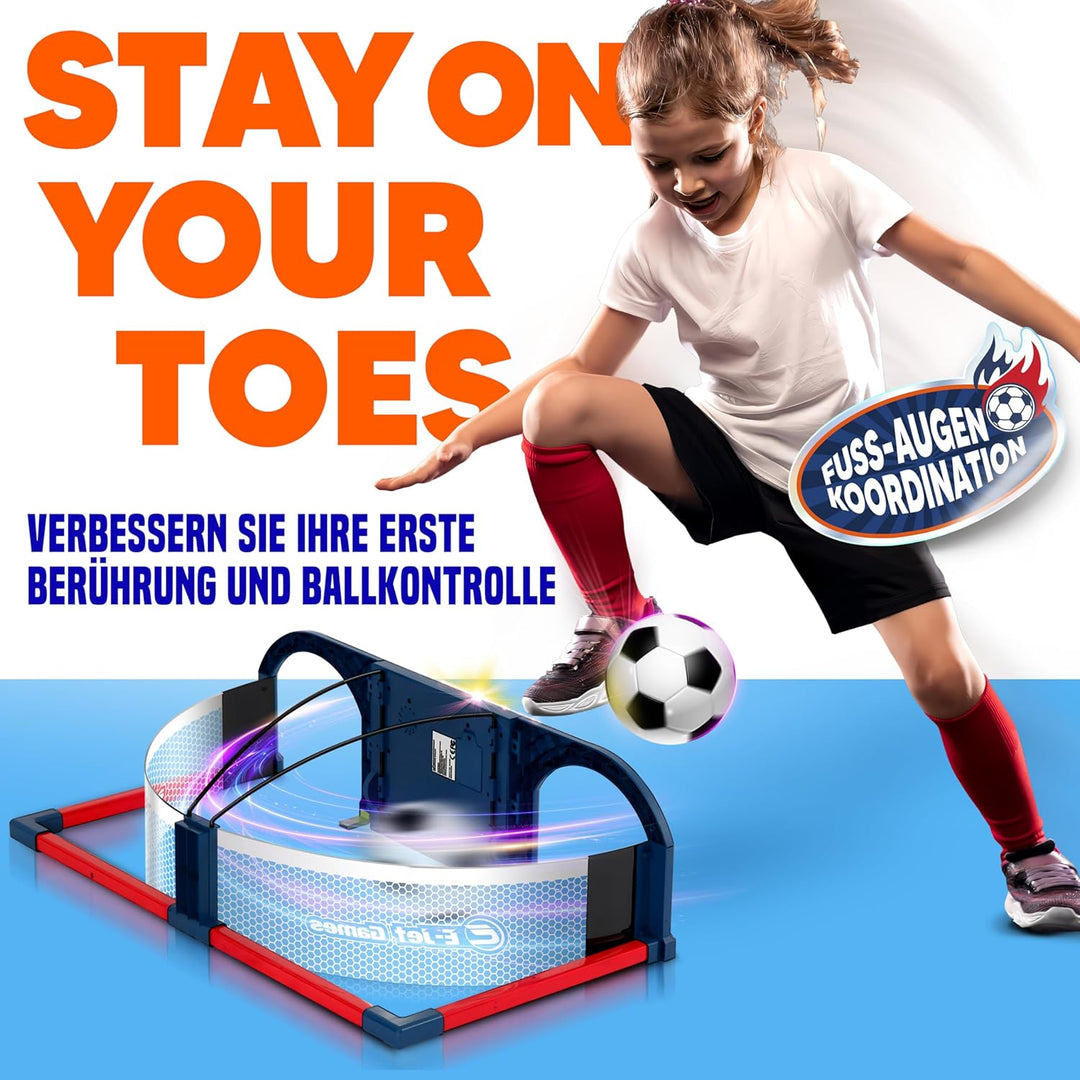 E-Jet Fussball Kinder Spielzeug ab 6 7 8 9 10 Jahre, Fussball Spielzeug Geburtstags Geschenke für Ju